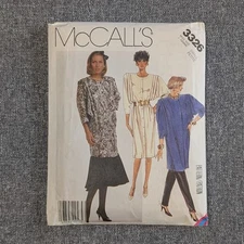 McCall's Misses Dress, Skirt & Pants Sewing Pattern 3326 - Uncut (Size Small)