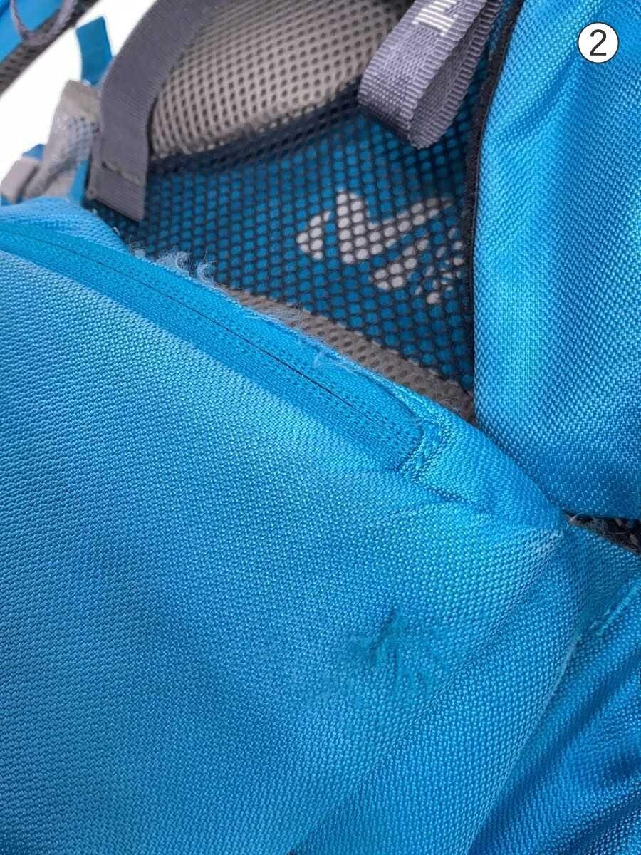 MILLET Backpack Polyester Blue Solid Color MIS2049 - image 8