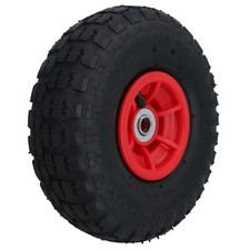 10 Inch Pneumatic Sack Truck Wheel and Tyre Garden Carts 16mm Bore