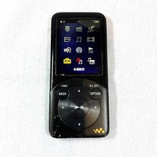 SONY Walkman NW-S754 8GB Black Digital Media Player Tested Working Used