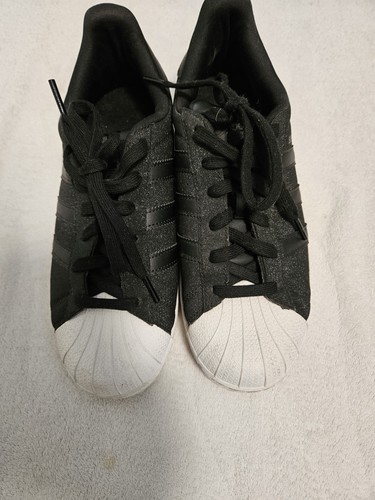 Adidas Superstar Glitter Schwarz Gr.39 1/3 - Bild 1 von 6