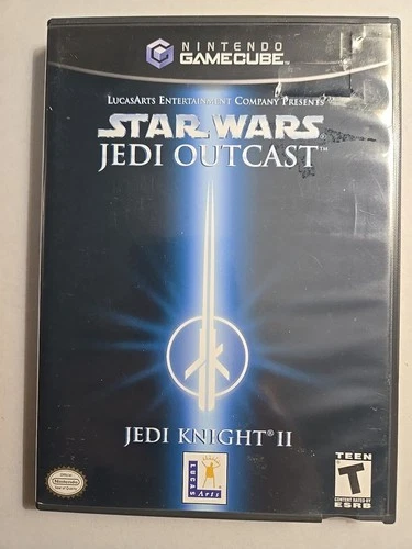 Star Wars: Jedi Outcast Jedi Knights 2  (Nintendo GameCube) CIB Complete Tested