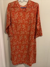 Indian/pakistani Women Reddish Color Shalwar Kameez Brand New