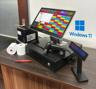 Kassensystem Komplettset 14'' Touch 2027  POS TSE Handel Kiosk Laden Döner Bierst