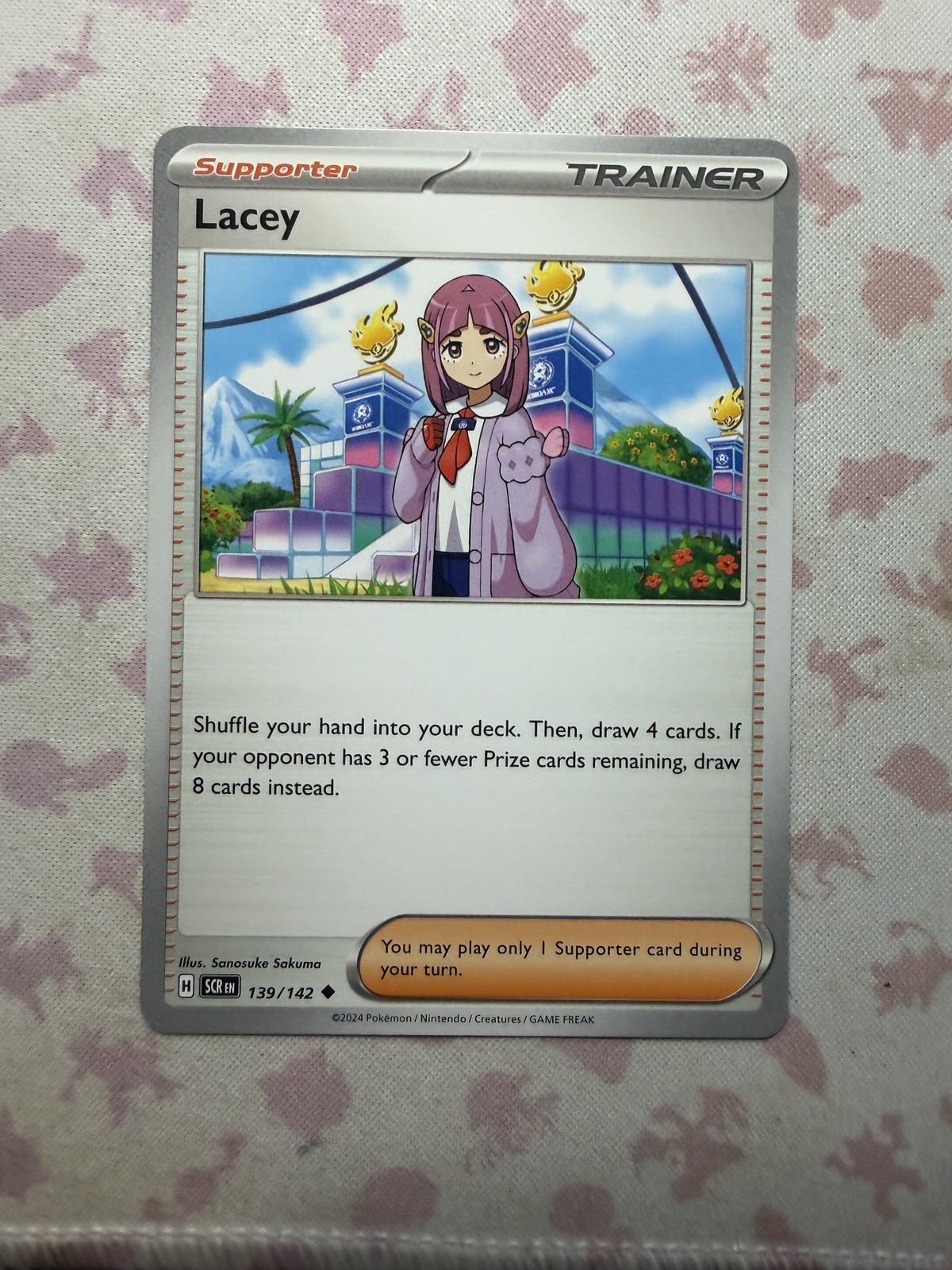 Lacey - Uncommon SV07: Stellar Crown 139/142 NM