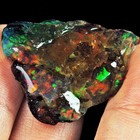 27.3Ct Ethiopian Welo Opal Play Of Color Facet Rough Specimen UYOW2326 — photo 1