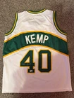 Shawn Kemp Signed Custom Seattle Supersonics XL Jersey-NBA (Beckett COA)