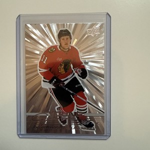 OLIVER MOORE 2025-26 UPPER DECK SERIES 1 OUTBURST YOUNG GUNS RC SP #216