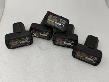 [LOT OF 5] SNAP-ON [CTB8172BK] 7.2V/14.4V 2.0AH LITHIUM ION BATTERY [FOR PARTS]