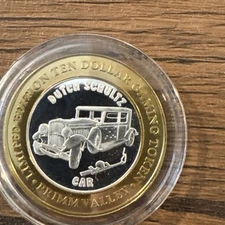 Primm Valley Resort Casino Dutch Schultz Car Silver Strike .999 Silver (50)