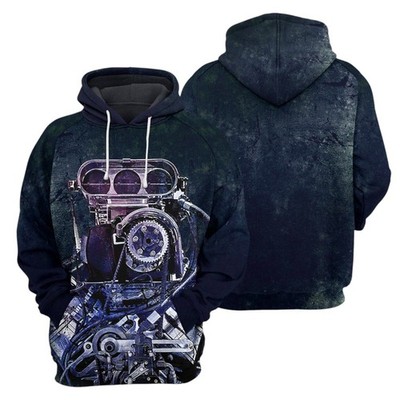 Navy Drag Racing  3D All Over Printed Shirt