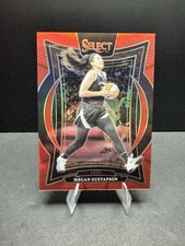 2025 Select WNBA Megan Gustafson #17 Red Prizm /149 Aces 066/149