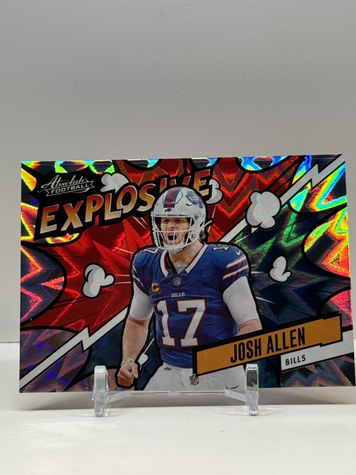 2024 Panini Absolute - Explosive Josh Allen - CASE HIT SSP - Bills
