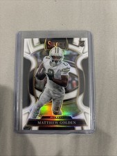 2025 Panini Select White Prizm /35 Matthew Golden