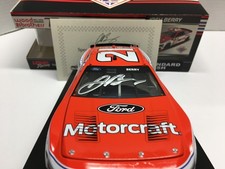 JOSH BERRY AUTOGRAPHED 2025 MUSTANG 21 MOTORCRAFT 1/24 SERIAL 21 DOOR NUMBER