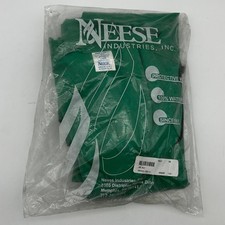 Neese 96AJ Jacket Size Large Chemical Shield Flame Resistant w/ Hood Green