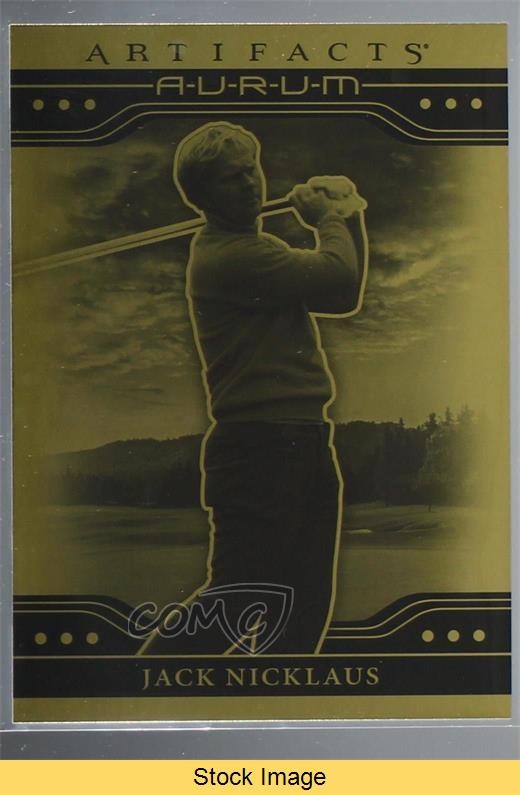 2021 Upper Deck Artifacts Aurum Jack Nicklaus #33 READ d4e