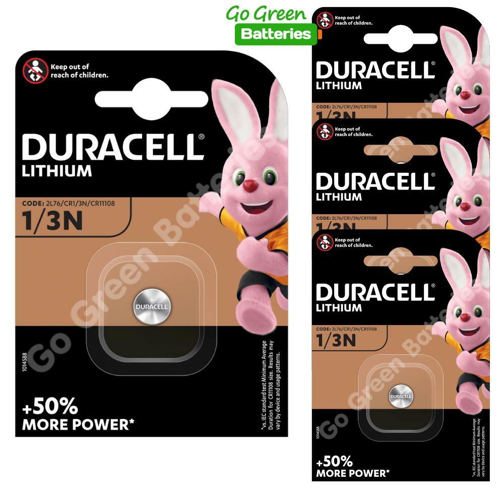 2x DURACELL 1/3N Lithium 3V Batteries DL 1/3 N CR1/3N 2L76 UK Battery - Image 13