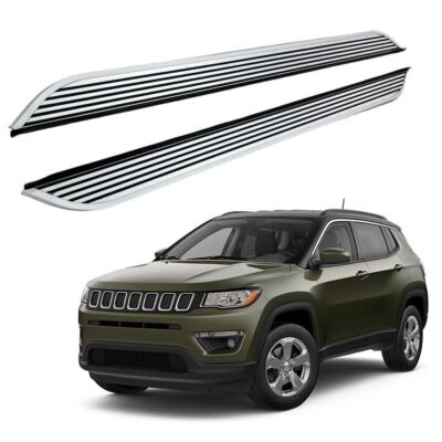 2Pcs Fits for Jeep Grand Cherokee 2011-2021 Running Board Side Step Nerf Bar