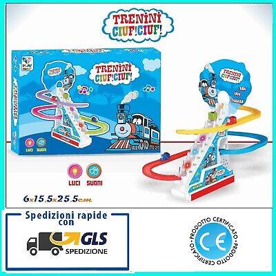 Gioco Educativo Trenini Ciuf Ciuf Gioco Giocattolo Per Bambini Con Luci E Suoni Ebay