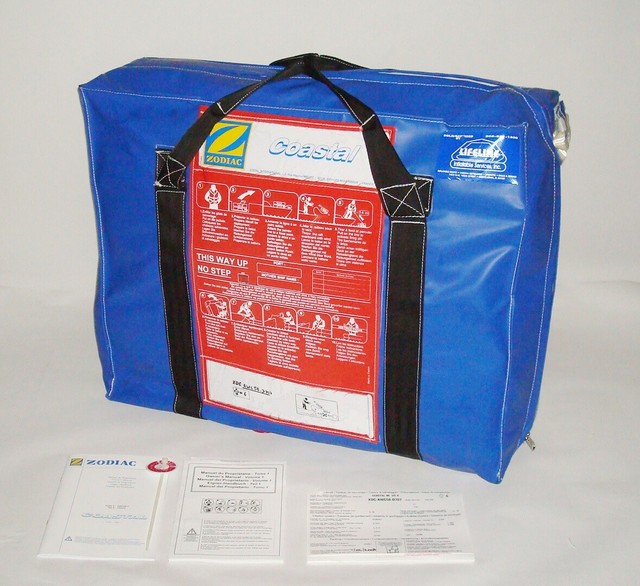 Marine Zodiac Coastal 6Person XDC Life Raft Overboard Safety Emergency