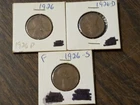 1926 Set of Lincoln Wheat Penny (3 Coins - PDS) - Good