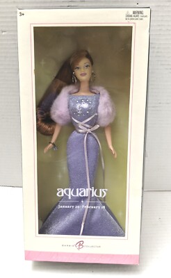 2004 Barbie Collector Doll Pink Label. Aquarius Jan 20-Feb 18. | eBay