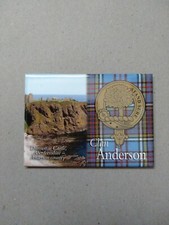 Fridge Magnet Clan Anderson ,Scotland