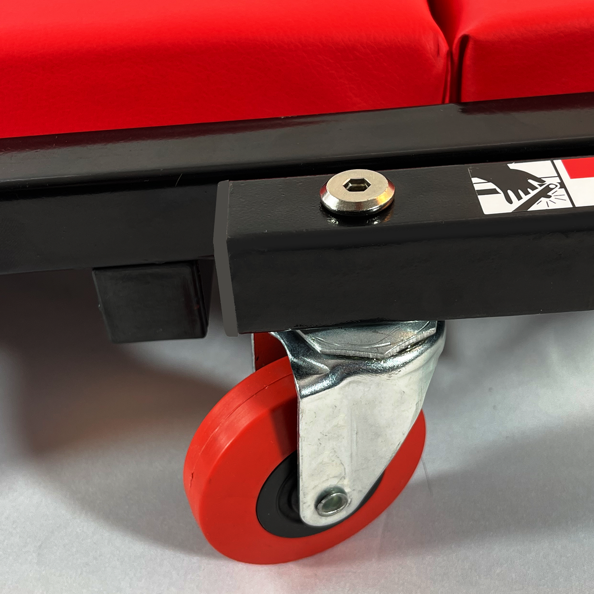 Sgabello Lavoro Sgabello Da Garage VEVOR Pieghevole - Creeper 36 Pollici, 136kg Portata, 6 Ruote, Imbottito VEVOR Sgabello Pieghevole - Foto 6