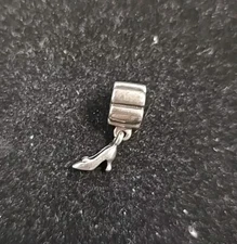 Pandora Sterling Silver Stiletto Shoe Dangle Charm 790420