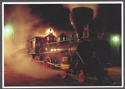 VIRGINIA & TRUCKEE NO 22 Postcard Inyo Locomotive Shirley Burman