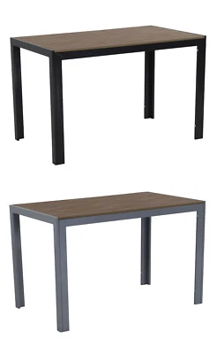 GARDISSIMO Nonwood Gartentisch Esstisch Balkontisch Fire 120 x 70 cm wetterfest Alu 2. Wahl