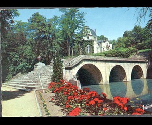 Chateauneuf Sur Loire 45 Parc Du Chateau Bridge Rotunda Hotel De Ville En 1969 Ebay