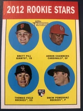 2012 Topps Heritage Singles - Complete Your Set - You Pick (#4 - #306)
