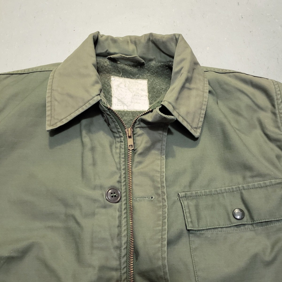 ジャケット・アウター 80s a-2 deck jacket usn 80s US NAVY A-2 DECK JACKET Size LARGE | KORDS