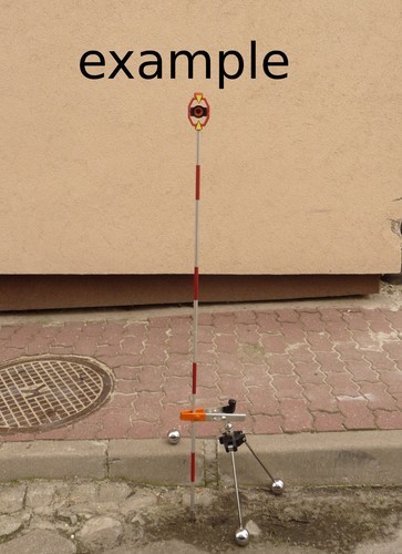 Mini prism pole , Total Station, Surveying, Geodesy, Prism, MADE IN EU - Picture 4 of 5