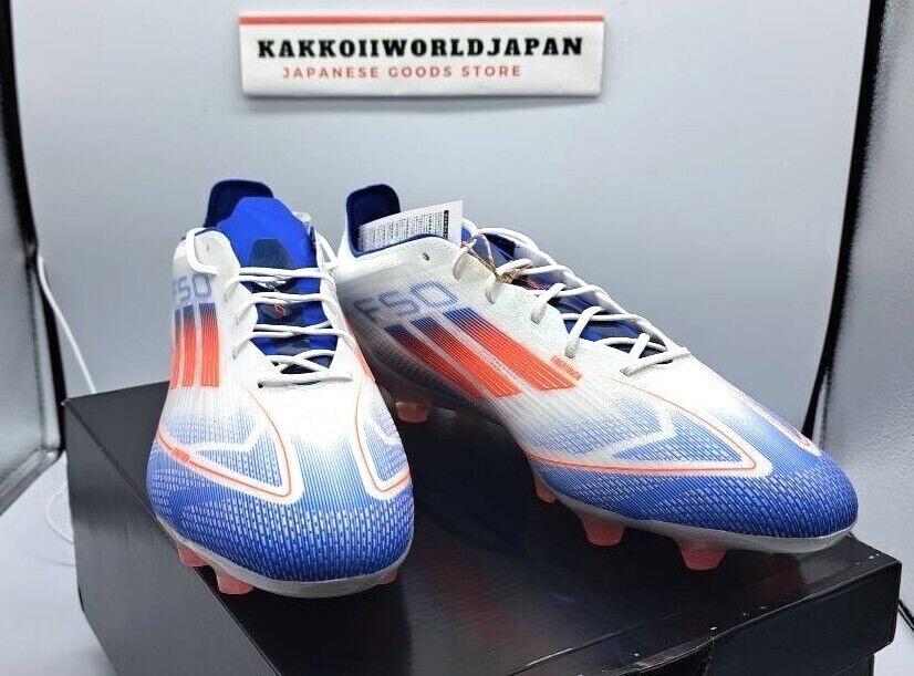 adidas Soccer Cleats F50 ELITE HG/AG Footwear White/Lucid adidas Soccer Cleats F50 ELITE HG/AG Footwear White/Lucid