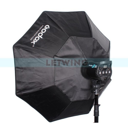 US Godox 140cm 55" Studio Flash Octagon Softbox Bowens Mount With Grid Honeycomb - Picture 3 of 5