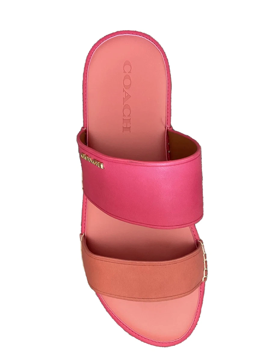 Salmon sales pink sandals
