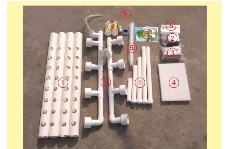 Ladder-style Hydroponic Grow Kit 36 Sites Plant Vegetable - Image 4 of 4