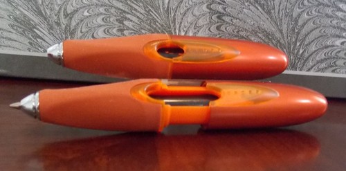 10 LÁPIZ DE TINTA GEL CROSS ION naranja y amarillo LÁPIZ envío rápido gratuito - Imagen 4 de 4