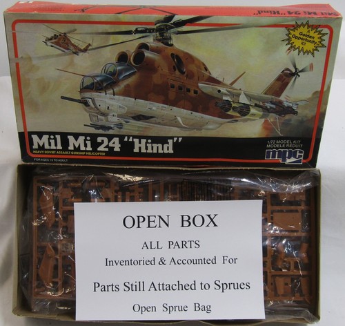 OPEN BOX Aircraft Models ~ Italeri Lindberg ~ "YOU PICK" ~ MPC AMT Revell ~ NEW - Picture 84 of 168