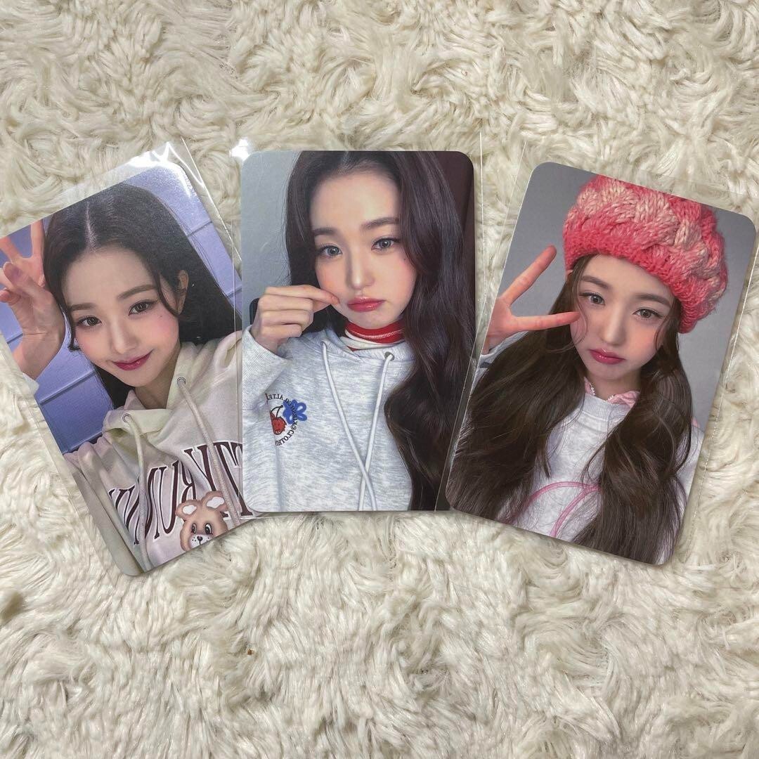 IVE - IVE ウォニョン トレカ キルシー KIRSH IVE Wonyoung Official 3 Photo Cards Set 2022 Collaboration Kirsh