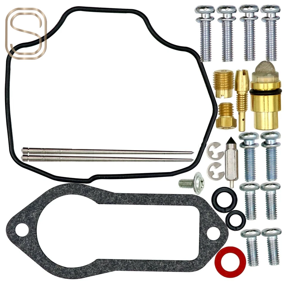 Carburetor Repair Rebuild Kit fit Yamaha XT350 XT 350 1985-1990 1991-2000 - Image 3 of 4