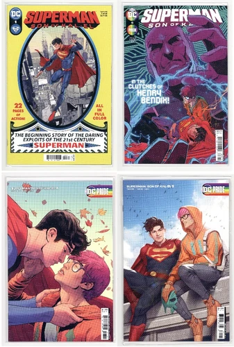 Superman: Son of Kal-el #1A 5A 5B & 5C Covers 1st Print SET Lot 2021