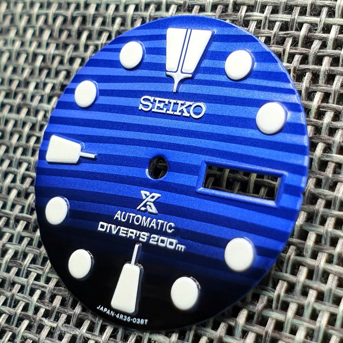 New SEIKO SAVE THE OCEAN DIAL FOR NH36 4R36 7S26 SKX007 with
