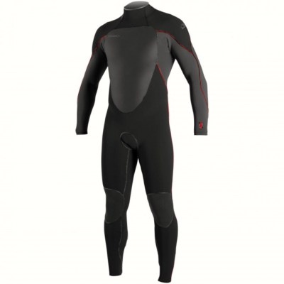 O'NEILL Men's 3/2 PSYCHO FREAK Zen-Zip Wetsuit -Blk/Graph