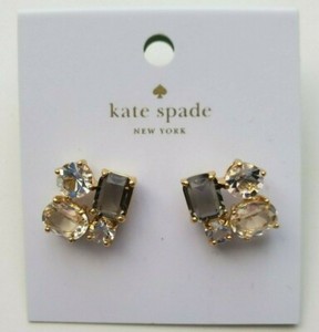 kate spade little gem cluster studs