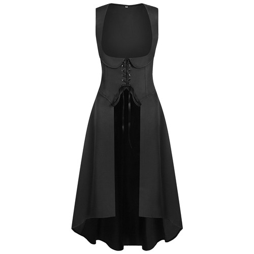 Medieval Renaissance Fashion Retro Women's Long Skirts Role Playing Clothing New - Picture 4 of 21