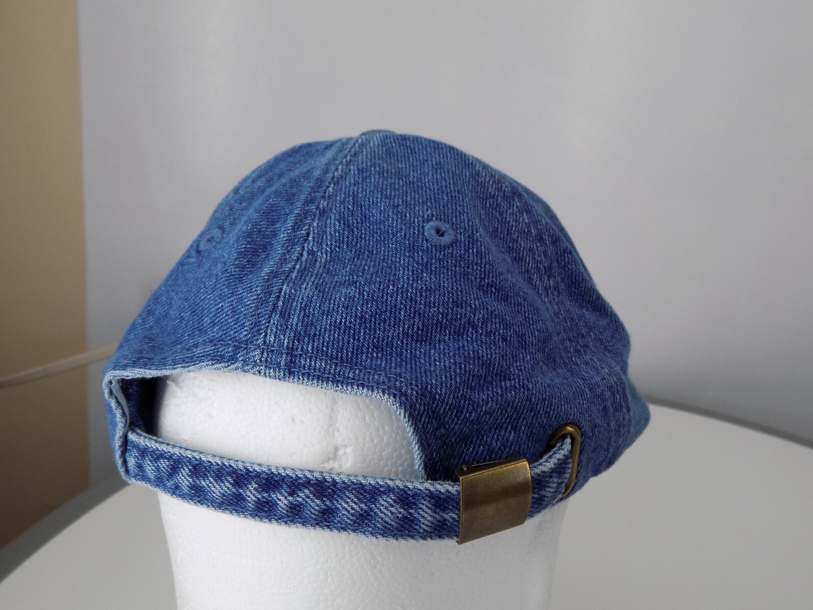 Devaney's Jammin On The River denim strapback hat… - image 3